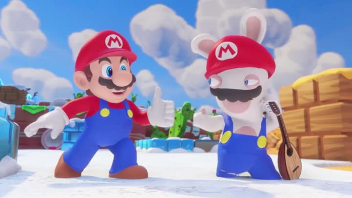 Mario + The Lapins Crétins Kingdom Battle - Trailer de lancement