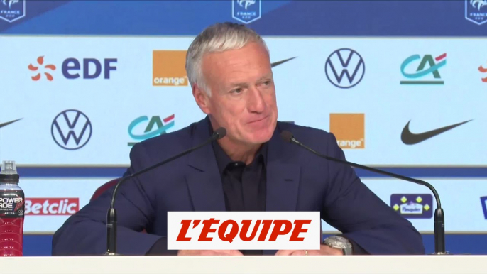 Deschamps : «Giroud reste sélectionnable» - Foot - Bleus