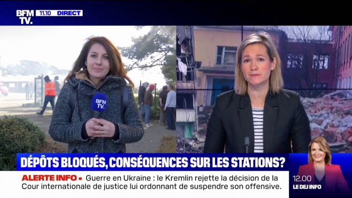 Le blocage de dépôts pétroliers aura-t-il des conséquences sur les stations? BFMTV répond à vos questions