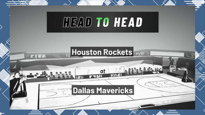 Houston Rockets At Dallas Mavericks: Over/Under, March 23, 2022