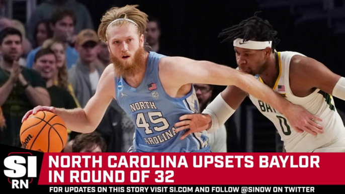 North Carolina upsets Baylor in Round of 32