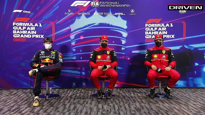 F1 2022 Bahrain GP - Post-Qualifying Press Conference