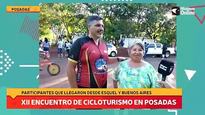 XII Encuentro de Cicloturismo en Posadas