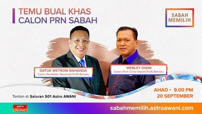 PRN Sabah: Temu bual khas bersama calon N.06 Bandau