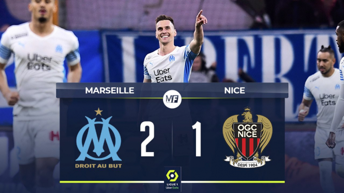 OM - NICE : LE RÉSUMÉ ET LES TOPS/FLOPS ! MARSEILLE PREND SA REVANCHE ET SORT LES AIGLONS DU PODIUM