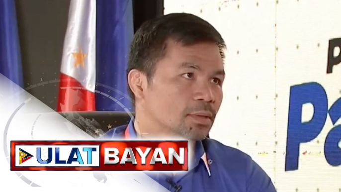 Sen. Manny Pacquiao, humarap sa THE CHATROOM