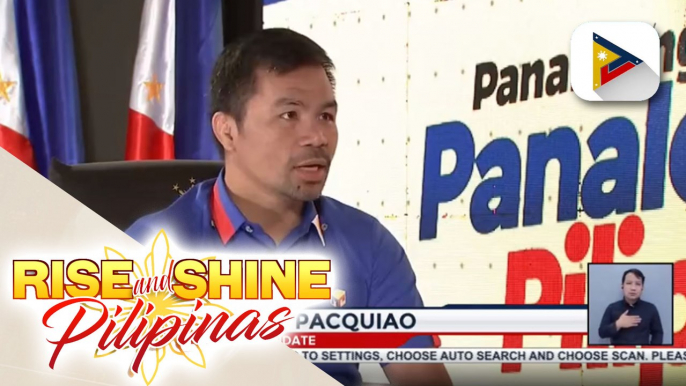 Sen. Manny Pacquiao, humarap sa The Chatroom