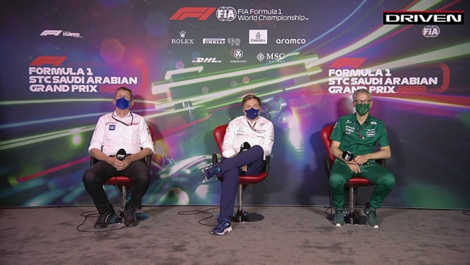 F1 2022 Saudi Arabian GP - Team Principals' Press Conference - Part 2