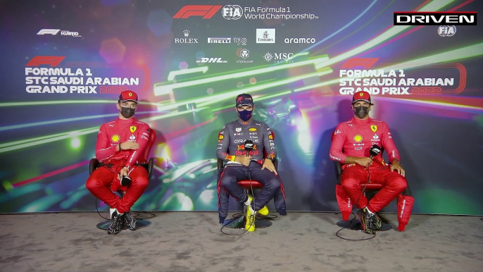 F1 2022 Saudi Arabian GP - Post-Qualifying Press Conference