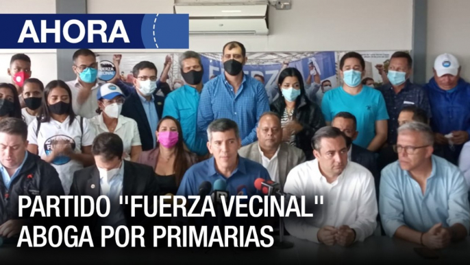 El partido Fuerza Vecinal aboga por primarias - #29Mar - Ahora