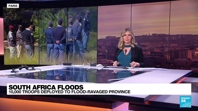 South African military deployed to flood-ravaged province