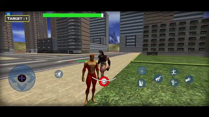 Super Spider Rope Hero Crime City Vegas Gangster Fighting Simulator Android Gameplay By Games Zone