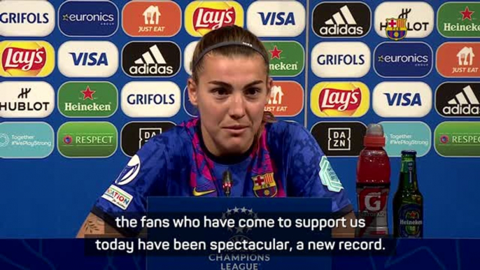 Barcelona break attendance record again in Women's Champions League