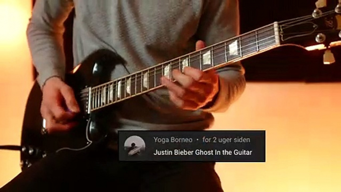 Ghost - Justin Bieber - Electric Guitar Cover