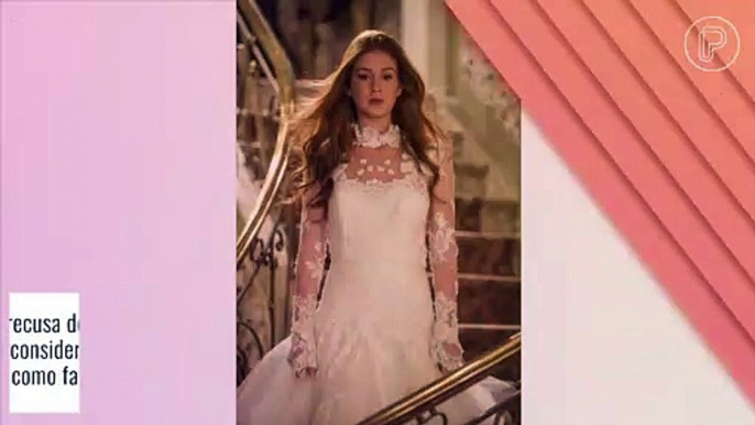 Marina Ruy Barbosa expõe motivos para não raspar cabelo e aponta sensacionalismo em novela: 'Sofri muito'