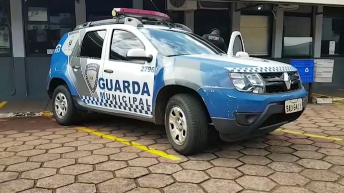 Guarda Municipal encontra caixa de ferramentas no Centro; possivelmente tenha sido furtada