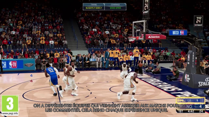 NBA 2K21 Gameplay Next Gen Commentaires