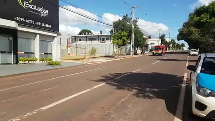 Jovem fica ferida em colisão envolvendo duas motocicletas