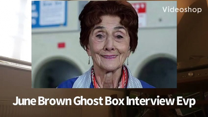 June Brown (Eastenders) Celebrity Ghost Box Session Interview Evp