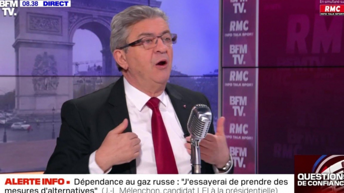 FEMME ACTUELLE - “Merci du conseil” : Jean-Luc Mélenchon, très agacé par les questions d’Apolline de Malherbe