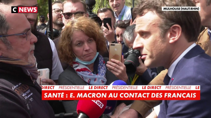 Emmanuel Macron : «On va continuer l’amélioration des salaires et des conditions»