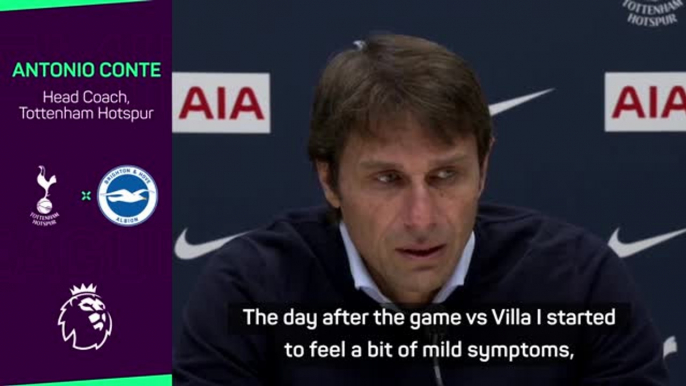 Conte expects to be on Spurs bench after recovering from Covid