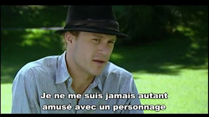 Heath Ledger Interview 2: The Dark Knight, Le Chevalier Noir