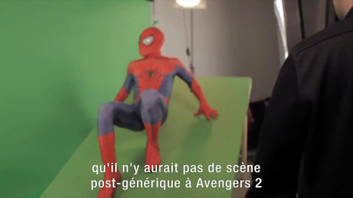 Comment ont-il fait la fausse scène post-générique d'Avengers ?