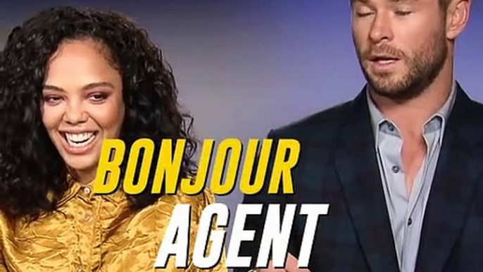 C'est qui les "Men In Black" ? Notre interview avec Tessa Thompson et Chris Hemsworth !