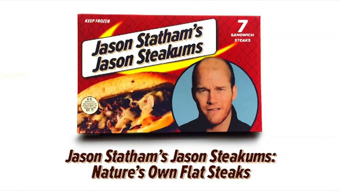 Chris Pratt imite Jason Statham dans une fausse pub