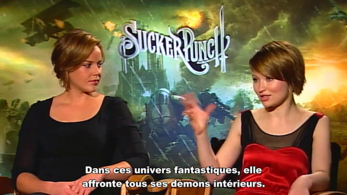 Emily Browning, Jamie Chung, Abbie Cornish, Carla Gugino, Vanessa Hudgens Interview : Sucker Punch