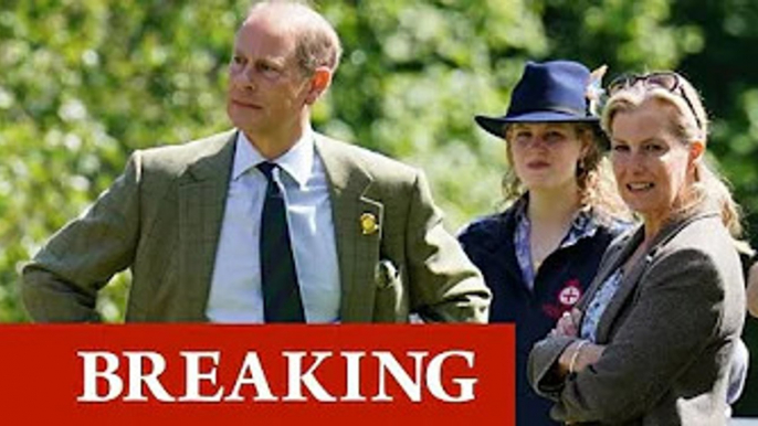 Prince Edward, Sophie Wessex and Lady Louise enjoy the sun at Royal Windsor Horse Show