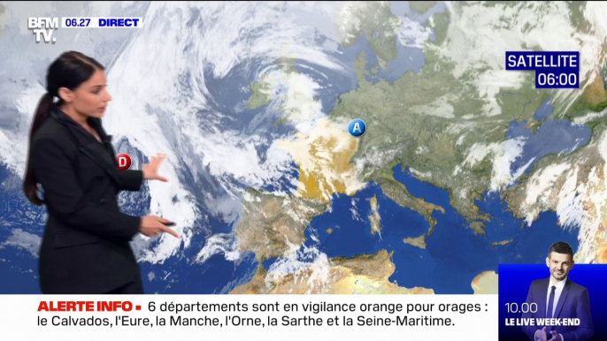 Orages et chaleur attendus dans l'Hexagone ce dimanche