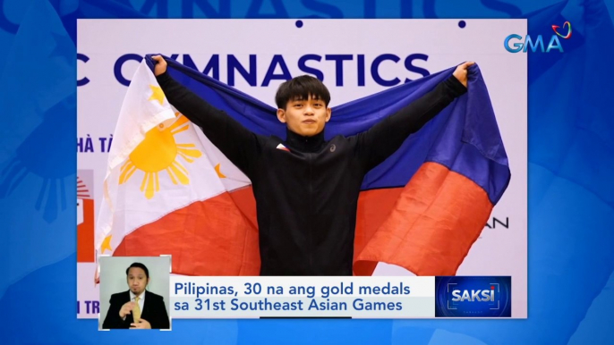 Pilipinas, 30 na ang gold medals sa 31st Southeast Asian Games | Saksi