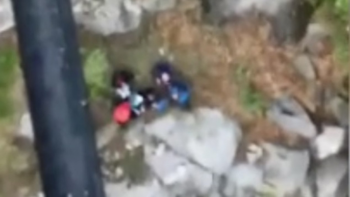 Val Locana, salvati escursionisti bloccati su parete rocciosa (17.05.22)