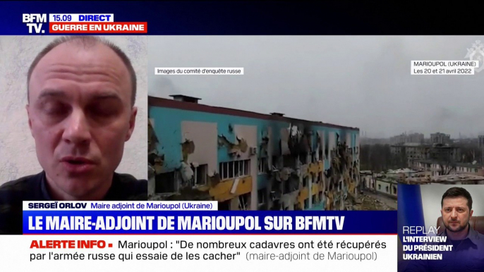 Sergeï Orlov, maire adjoint de Marioupol: "La Russie continue de déporter [des habitants de Marioupol]"