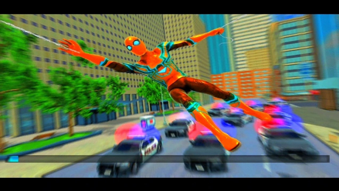 Flying Spider Superhero Vegas Gangster Crime Simulator #43 Android Gameplay