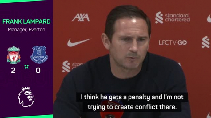 'You don't get them here' - Lampard bemoans penalty decision at Anfield