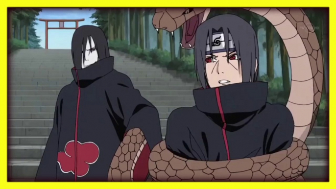 Orochimaru intenta tomar el cuerpo de Itachi - itachi lo humilla | Momentos De Naruto shippuden XD