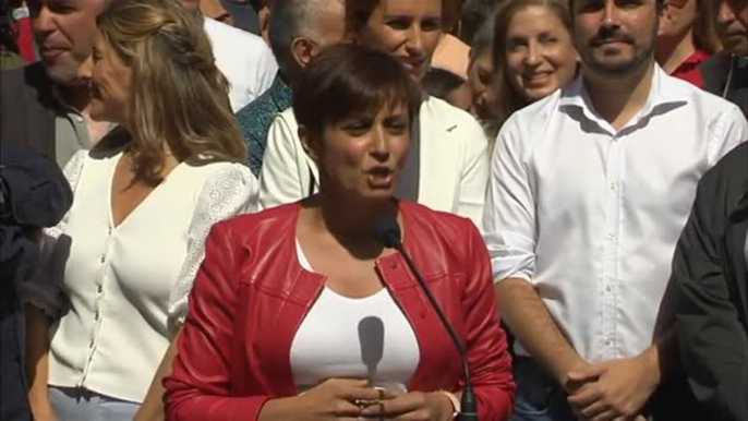 Rodríguez reivindica en el 1 de Mayo los avances del Gobierno frente a los "recortes y los retrocesos" de las derechas