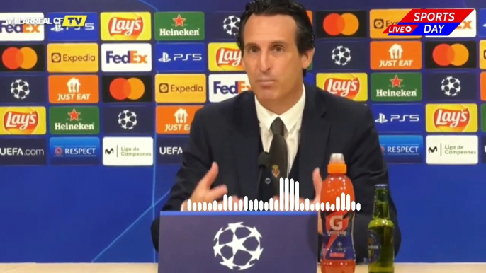 Rueda de prensa de Unai Emery tras perder  Villarreal 2 vs 3 Liverpool