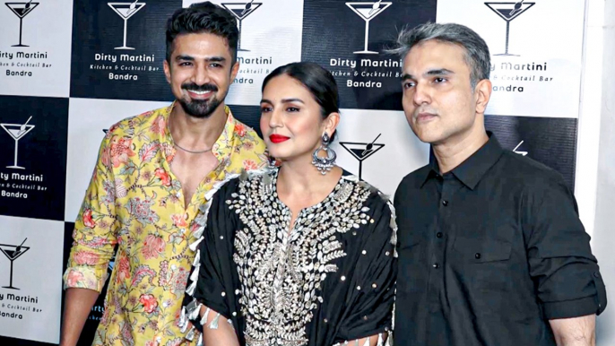 Eid Bash OrganiaHuma Qureshi, Saqib Saleem And Mudassar Aziz, Hosted An Eid Bash For Industry Friendszed By Element3- Saqib Saleem, Huma Qureshi And Mudassar Aziz yt rahul