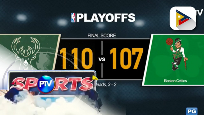 Bucks, kinumpleto ang come-from-beind Game 5 win; Grizzles, nakaiwas sa elimination nang tambakan ang Warriors