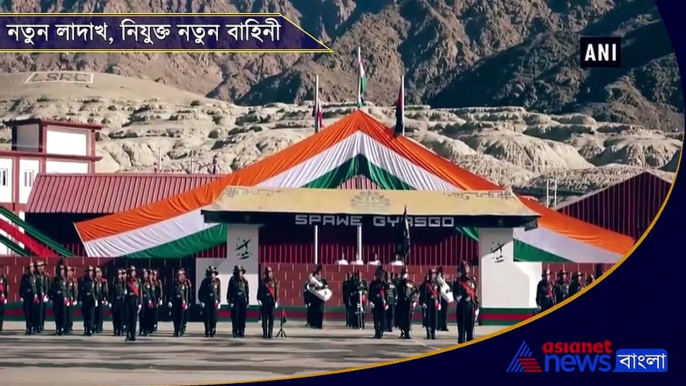 One hundred sixty four trained recruits into the Ladakh Scouts Regiment as Soldiers