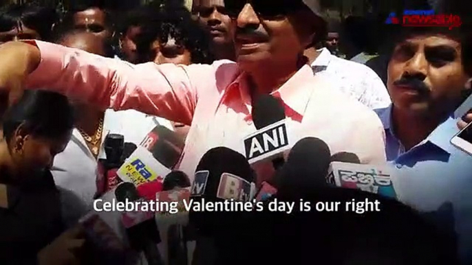 Valentine's Day encouraged, Government to provide Rs 1.5 lakh for lovers: Kannada activist Vatal Nagaraj