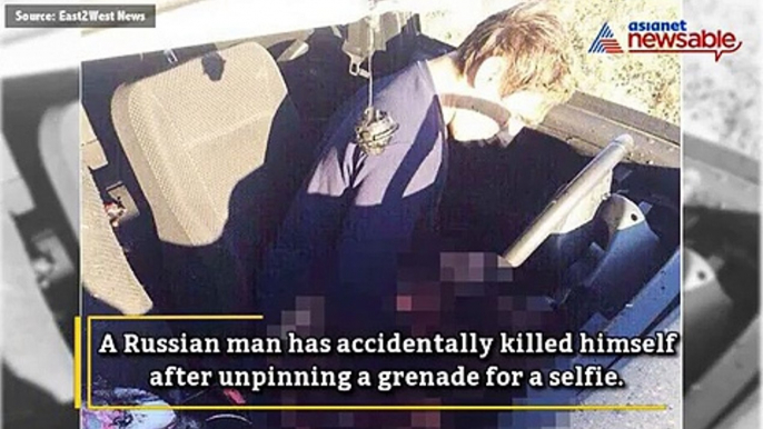 Man posts selfie with a live grenade, blows himself up