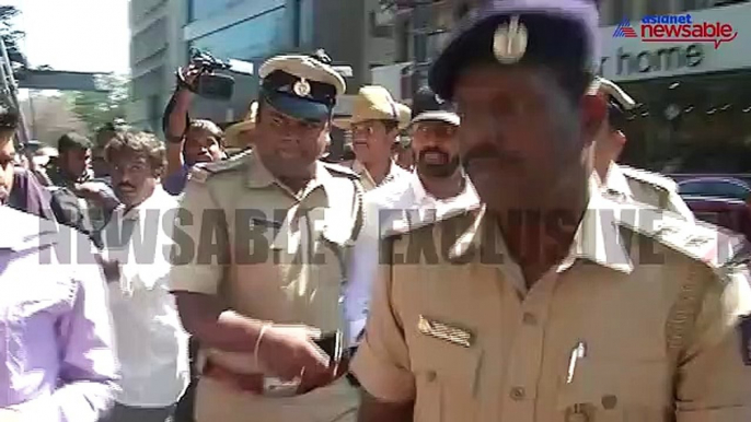 Exclusive Video: Mohammed Nalapad surrenders to police, MLA Harris slaps son?