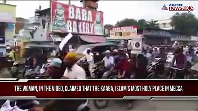 Woman's statement against Prophet Mohammad ignites protests in Hyderabad