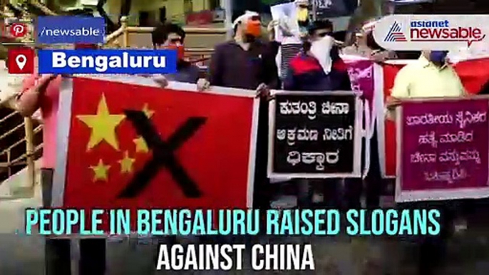 #UnmaskingChina: People in Bengaluru call for ban on Chinese products