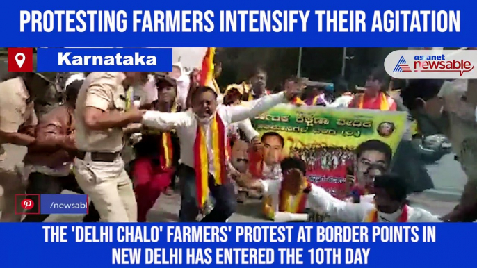 Farmers’ protest: Agitating farmers block key routes leading to Delhi, representatives meet Union leaders